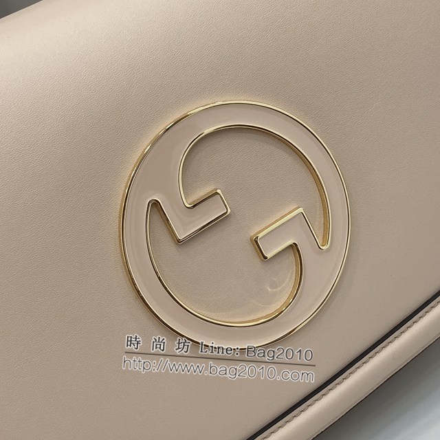 Gucci專櫃古馳最新款Blondie系列中號手提包原廠皮肩背女包 jh2122型號：815719